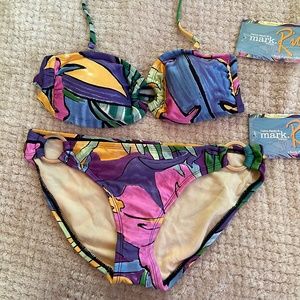 MARK NWT two piece swim suit